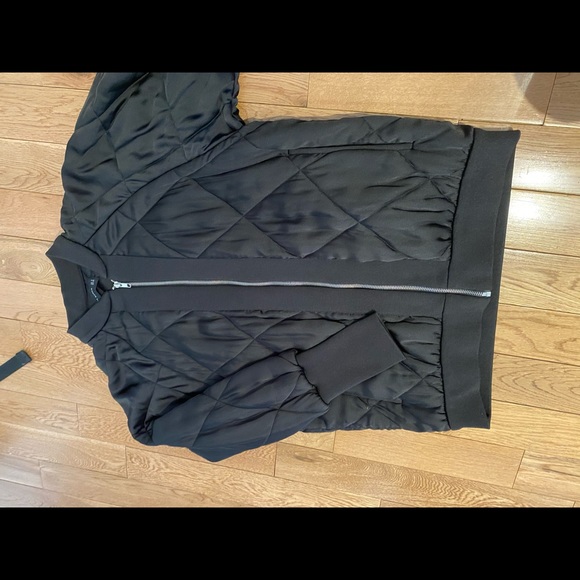 Long bomber jacket - Picture 2 of 4